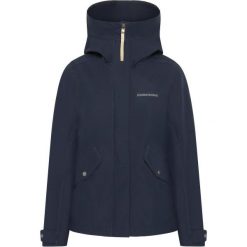 Damska kurtka z kapturem Didriksons Silja. Niebieskie kurtki damskie Didriksons, bez wzorów, z kapturem, trekkingowe. Za 791.25 zł.