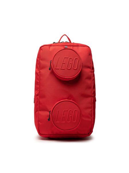 LEGO Plecak Brick 1x2 Backpack 20204-0021 Czerwony. Czerwone torby i plecaki dziecięce LEGO, z materiału. Za 189.99 zł.