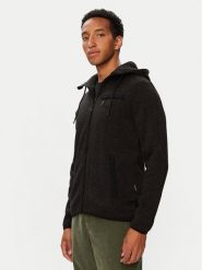 Quiksilver Bluza EQYPF03081 Czarny Regular Fit. Czarne bluzy męskie Quiksilver, m, bez wzorów, z syntetyku, bez kaptura. Za 389.99 zł.