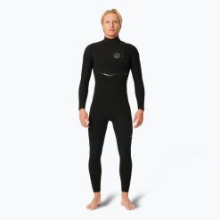Pianka do pływania męska Rip Curl E Bomb 4/3 mm Zip Free black. Czarne buty sportowe męskie Rip Curl, bez zapięcia, rowerowe. Za 1,159.00 zł.