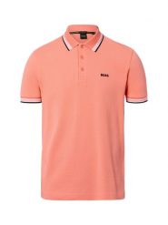 BOSS Green koszulka polo - Paddy Mężczyźni Bawełna pomarańczowy, XXXL. Brązowe koszulki polo męskie BOSS GREEN, m, bez wzorów, z bawełny, bez kołnierzyka, bez ramiączek. Za 349.95 zł.