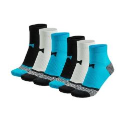 Skarpety do biegania - Uniseks - 6 szt. Niebieskie skarpety damskie XTREME, bez wzorów, z elastanu. Za 185.79 zł.