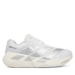 Buty na siłownię adidas. Białe obuwie sportowe damskie Adidas, bez wzorów, na fitness i siłownię. Za 579.99 zł.