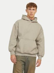 Jack & Jones Bluza Urban Edge 12259944 Beżowy Loose Fit. Brązowe bluzy męskie Jack & Jones, m, bez wzorów, z syntetyku, bez kaptura. Za 157.05 zł.