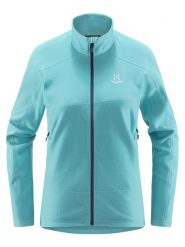 Haglöfs Polar Buteo 605074 Turkusowy Active Fit. Niebieskie bluzy sportowe damskie Haglöfs, m, bez wzorów, z polaru, bez kaptura. Za 249.99 zł.