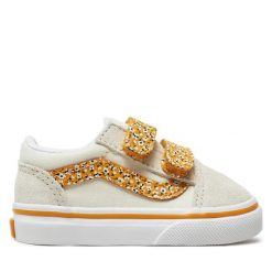Tenisówki Vans. Czerwone trampki i tenisówki damskie Vans, bez wzorów, bez zapięcia. Za 299.99 zł.