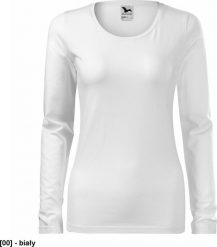 MALFINI Slim 139 - ADLER - Koszulka damska, 180 g/m2, - biały XS. Białe t-shirty damskie Malfini, m, bez wzorów, bez kołnierzyka. Za 35.67 zł.