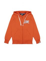 Bluza z bawełna z kaptur na czas wolny na co dzień. Niebieskie bluzy męskie LEONE 1947 APPAREL, bez wzorów, z bawełny, bez kaptura. Za 164.19 zł.