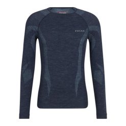 Koszulka Falke Wool-Tech Light. Niebieskie koszulki sportowe męskie Falke, xl, bez wzorów, z dzianiny, bez kołnierzyka, bez ramiączek. Za 490.50 zł.