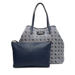 Torebka Guess. Niebieskie torebki do ręki damskie Guess, z aplikacjami, bez dodatków. Za 439.99 zł.