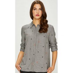 Pepe Jeans - Koszula Arizona. Szare koszule damskie Pepe Jeans, w kratkę, z jeansu, casualowe, z klasycznym kołnierzykiem, z długim rękawem. Za 319.90 zł.
