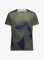 Koszulka wspinaczkowa męska La Sportiva Comp T-Shirt. Zielone t-shirty męskie La Sportiva, l, bez wzorów, z materiału, bez kołnierzyka. Za 258.49 zł.