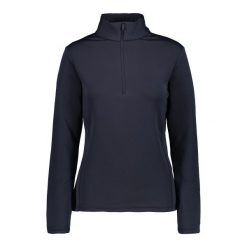 Sweter damski CMP. Czarne bluzy sportowe damskie CMP, bez wzorów, bez kaptura, narciarskie. Za 262.45 zł.
