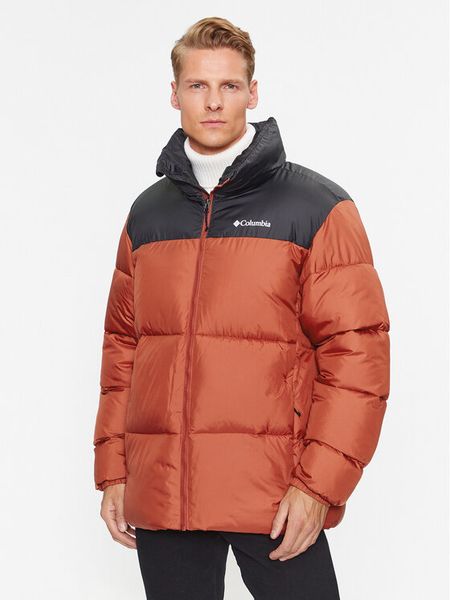 Columbia Kurtka zimowa Puffect™ II 2025821 Pomarańczowy Regular Fit. Brązowe kurtki męskie Columbia, na zimę, l, bez wzorów, z syntetyku, bez kaptura. Za 419.99 zł.