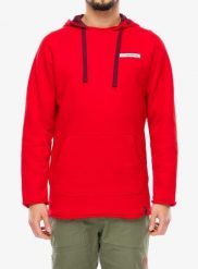 Bluza La Sportiva Telendos Hoody. Czerwone bluzy męskie La Sportiva, l, bez wzorów, z bawełny, z kapturem. Za 296.99 zł.
