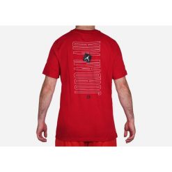Koszulka męska nike air jordan sportswear hbr air jumpman tee gym red. Czerwone koszulki sportowe męskie Nike, m, bez wzorów, z bawełny, bez kołnierzyka, bez ramiączek, do koszykówki. Za 139.00 zł.
