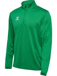 Bluza dresowa 1/2 zip Hummel Essential. Niebieskie bluzy sportowe damskie Hummel, xl, bez wzorów, z dresówki, bez kaptura, na fitness i siłownię. Za 170.20 zł.