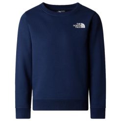 Bluza z kapturem The North Face Drew Peak dla chłopca - rozmiar 140. Niebieskie bluzy dla chłopców The North Face, bez wzorów, bez ramiączek, z kapturem. Za 356.99 zł.