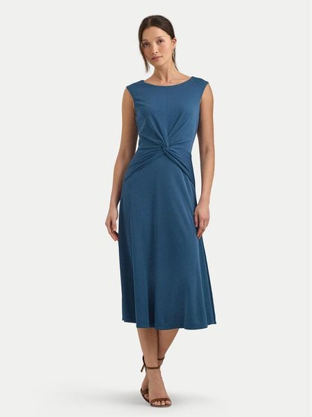 Lauren Ralph Lauren Sukienka codzienna 250872090009 Niebieski Regular Fit. Niebieskie sukienki damskie Lauren Ralph Lauren, na co dzień, bez wzorów, z syntetyku, bez kołnierzyka, bez ramiączek, proste. Za 599.99 zł.