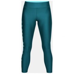 Under Armour Spodnie damskie HeatGear Branded Ankle Crop turkusowe r. M (1320587-716). Spodnie sportowe damskie Under Armour. Za 122.90 zł.