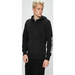 Adidas Performance - Bluza. Czarne bluzy męskie adidas Performance, z bawełny. W wyprzedaży za 199.90 zł.