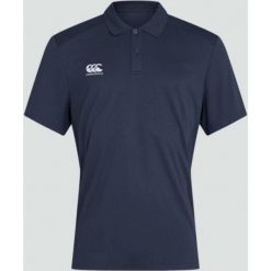 Polo Canterbury Club Dry. Niebieskie koszulki polo męskie CANTERBURY, m, bez wzorów, bez ramiączek. Za 233.00 zł.