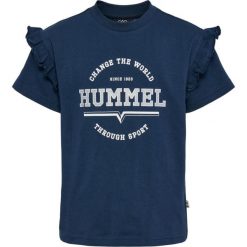 T-shirt dla dziewczynki Hummel hmlVIOLET. Białe t-shirty i topy dla dziewczynek Hummel, bez wzorów, z bawełny, bez ramiączek. Za 168.00 zł.