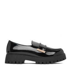 Loafersy MEXX. Czarne mokasyny damskie Mexx. Za 359.99 zł.