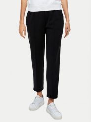 S.Oliver Spodnie materiałowe 2145630 Czarny Slim Fit. Czarne spodnie materiałowe damskie S.Oliver, s, bez wzorów, z materiału. Za 219.99 zł.