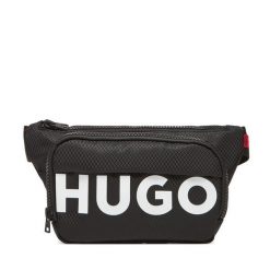 Saszetka nerka HUGO. Czarne saszetki męskie Hugo, małe. Za 179.99 zł.