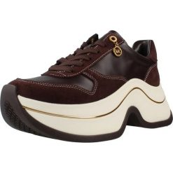 Buty MICHAEL KORS ARLA TRAINER Brązowy. Brązowe obuwie sportowe damskie MICHAEL KORS ACCESS, bez wzorów, ze skóry, na fitness i siłownię. Za 751.99 zł.