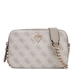 Torebka Guess. Brązowe torebki do ręki damskie Guess, z aplikacjami, wizytowe, bez dodatków. Za 379.99 zł.