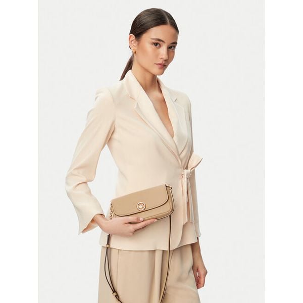 Torebka MICHAEL Michael Kors. Brązowe listonoszki damskie MICHAEL Michael Kors, bez wzorów, bez dodatków. Za 791.99 zł.