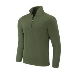 Bluza polarowa turystyczna męska dla dorosłych Alpinus Virje. Zielone bluzy męskie Alpinus, m, bez wzorów, z polaru, bez kaptura, trekkingowe. Za 239.00 zł.