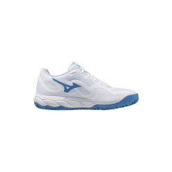 Obuwie do padla Kobieta Mizuno Wave Enforce Court Cc biały. Białe obuwie sportowe damskie Mizuno, bez wzorów, mizuno wave. Za 428.40 zł.