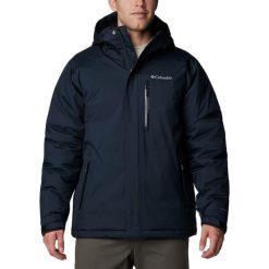 Kurtka puchowa męska Columbia Oak Harbor II Insulated. Czarne kurtki męskie Columbia, l, bez wzorów, z puchu, sportowe, bez kaptura. Za 699.99 zł.