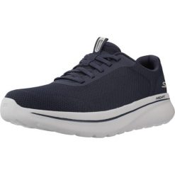 Buty SKECHERS GO WALK ARCH FIT N-JOY - CULLMAN Niebieski. Niebieskie trekkingi męskie Skechers, trekkingowe. Za 306.25 zł.