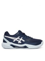 Asics Buty do tenisa Gel-Dedicate 8 Clay 1042A255 Granatowy. Niebieskie obuwie sportowe damskie Asics, bez wzorów, ze skóry, tenisowe. Za 329.99 zł.