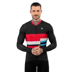 Męska koszulka rowerowa z krótkim rękawem Kolarstwo Siroko M2 Riemst. Czarne buty sportowe męskie SIROKO, bez zapięcia, rowerowe. W wyprzedaży za 359.05 zł.