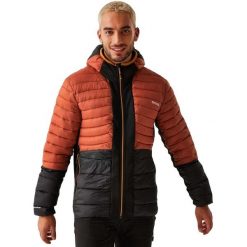 Męska Kurtka Leedre Hybrid Padded Jacket. Czarne kurtki męskie Regatta, m, bez wzorów, z elastanu, z kapturem. Za 155.99 zł.