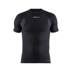 Koszulka kompresyjna Craft Active Extreme. Czarne koszulki sportowe męskie Craft, na zimę, m, bez wzorów, bez kołnierzyka, bez ramiączek, na fitness i siłownię. Za 302.50 zł.