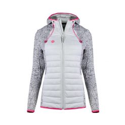 Damski polar z dzianiny Izas Noya. Czerwone kurtki damskie IZAS, m, bez wzorów, z dzianiny, bez kaptura. Za 326.04 zł.