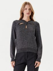United Colors Of Benetton Sweter 1194D10C4 Szary Regular Fit. Szare swetry damskie United Colors Of Benetton, s, bez wzorów, z bawełny, bez kołnierzyka, bez ramiączek, bez kaptura. Za 229.99 zł.