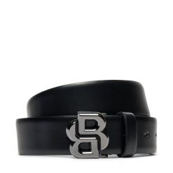 Pasek Męski BOSS. Czarne paski damskie Boss, bez wzorów. Za 379.99 zł.