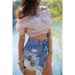 Top Cappy Pudrowy. Bluzki damskie marki Modaforyou. Za 69.00 zł.
