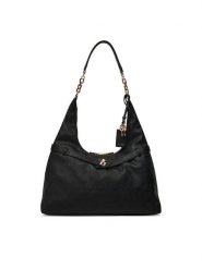 Guess Torebka Ella HWPD97 46010 Czarny. Czarne torebki do ręki damskie Guess, z aplikacjami, ze skóry, bez dodatków. Za 634.99 zł.