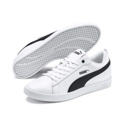 Buty Kobieta Puma Smash v2 biały. Białe obuwie sportowe damskie Puma, bez wzorów, trekkingowe. Za 189.00 zł.