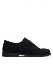 Calvin Klein Półbuty Ess Rubber Derby Su HM0HM01928 Czarny. Czarne półbuty na co dzień męskie Calvin Klein, ze skóry, bez zapięcia. Za 489.99 zł.