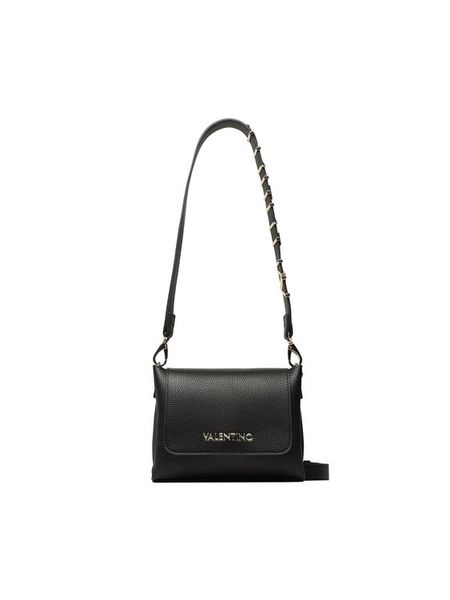 Valentino Torebka Alexia VBS5A806 Czarny. Czarne torebki do ręki damskie Valentino, bez wzorów, ze skóry, bez dodatków. Za 376.99 zł.