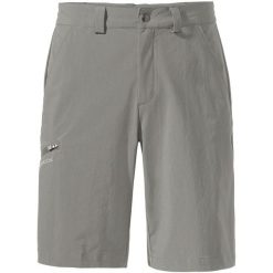 Spodenki turystyczne męskie Vaude Farley Stretch Bermuda II. Szare szorty męskie Vaude, m, bez wzorów, z elastanu. Za 350.89 zł.